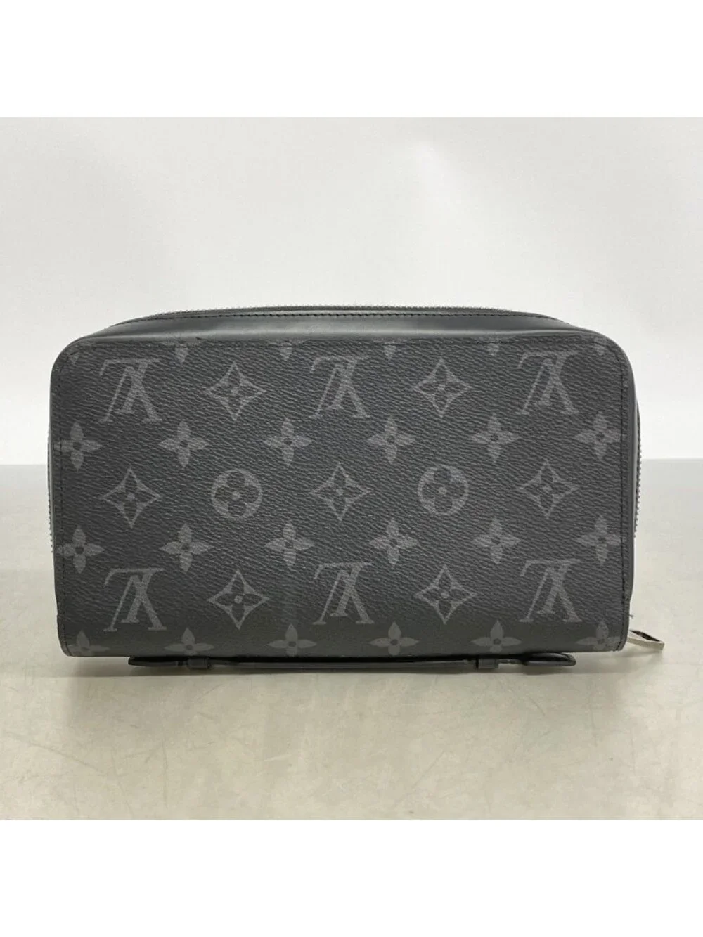Louis Vuitton Wallet Monogram Eclipse Zippy XL Black